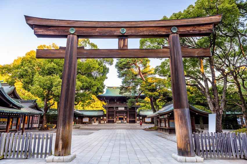 santuario meiji tokyo