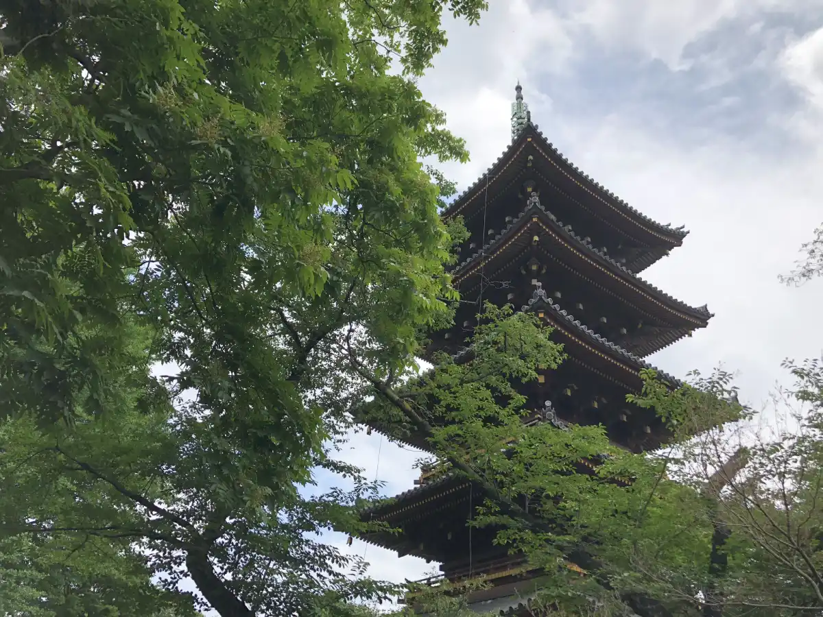 pagoda 5 piani parco ueno