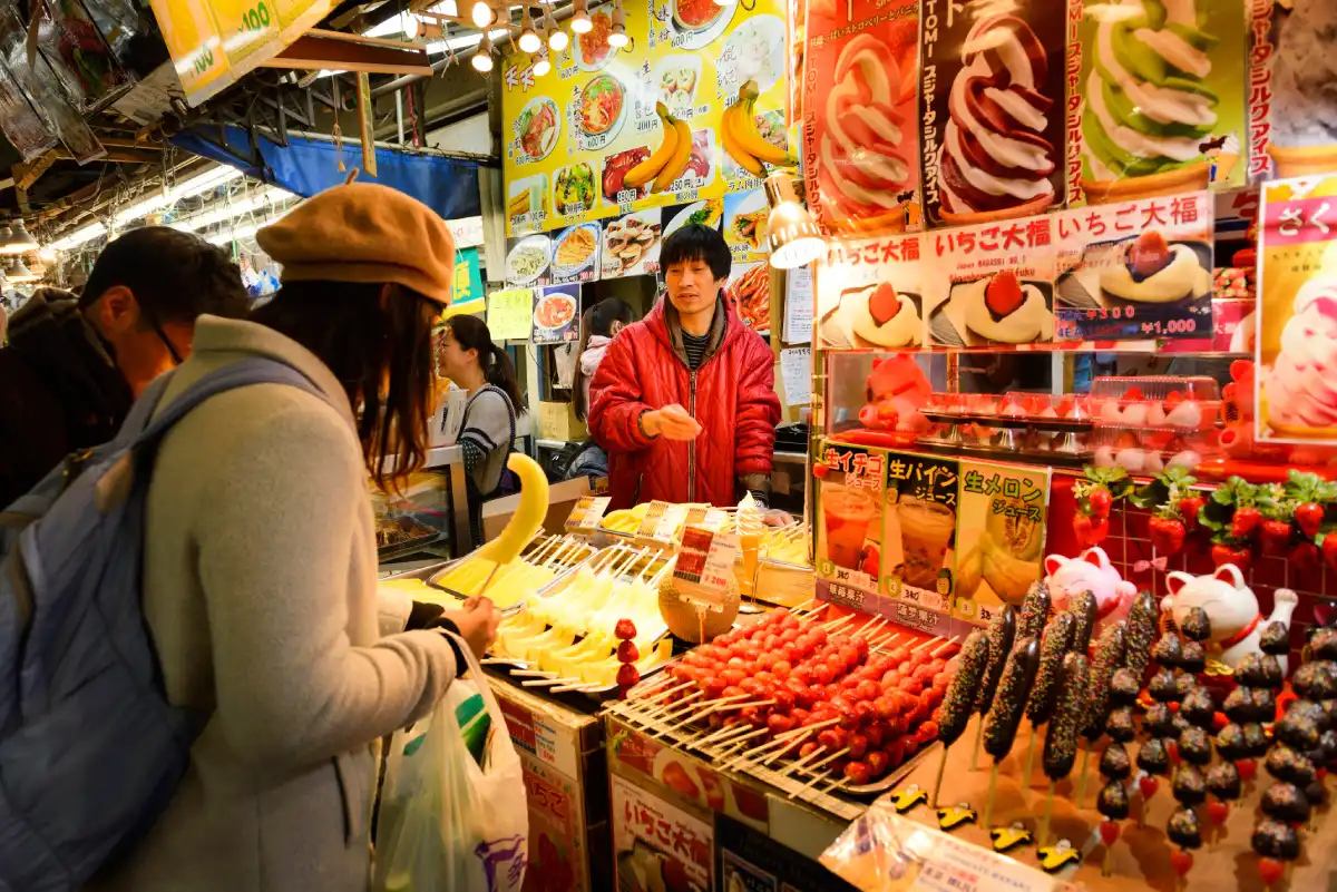 mercato di ameyoko giappone