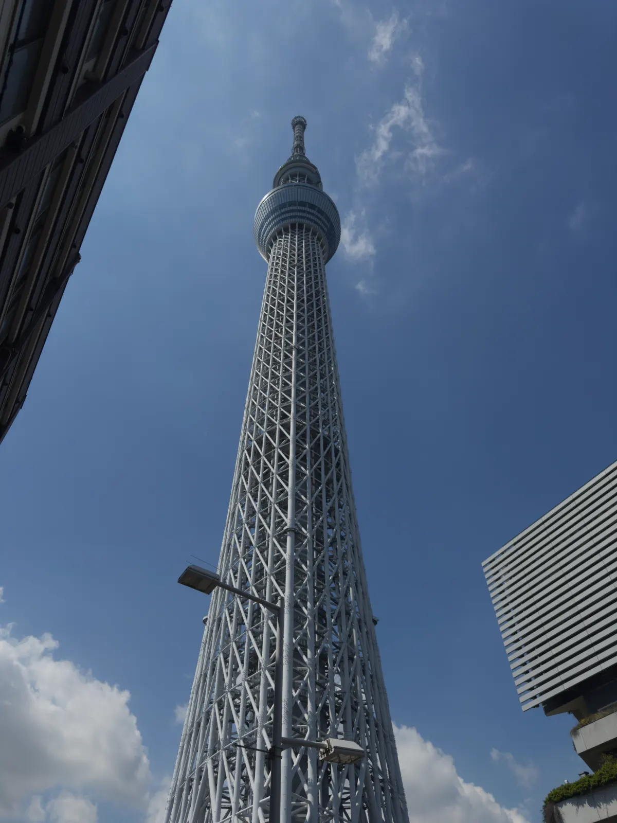 tokyo sky tree tower dal basso
