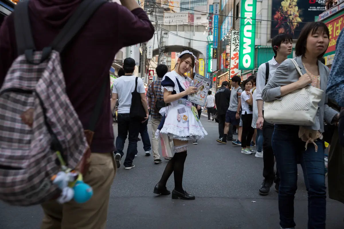 akihabara maid cafe