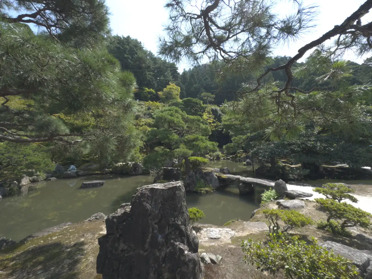ginkakuji giardini